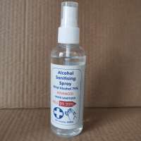 75% Alcohol Disinfection with Portable Spray 100ml Alcohol Disinfectant for Home and Hospital Use