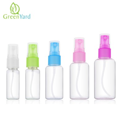 Mini Plastic Transparent Small Empty Spray Bottle For Make Up And Skin Care Refillable Random Color Travel use