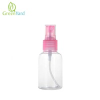 Clear Empty Plastic Bottle Cosmetic Pet Plastic Bottle 50ml Pet Bottle