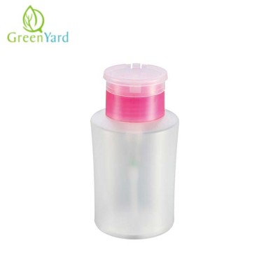 Nail Pump Dispenser Polish Remover Cleaner Empty Bottle Liquid Pump Bottle Nail